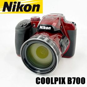 【美品】ニコン Nikon COOLPIX B700 レッド コンデジ カメラ 中古