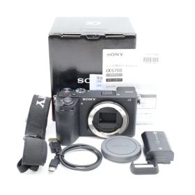 SONY α6700 ボディ ILCE-6700 元箱 ショット数6,837回