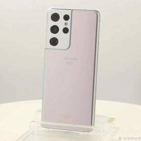 【中古】SAMSUNG(サムスン) Galaxy S21 Ultra 5G 256GB ファントムシルバー SC-52B docomoロック解除SIMフリー 【276-ud】