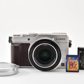 【返品保証】良品｜Panasonic パナソニック DMC-LX100 シルバー コンパクトデジタルカメラ #C260806-24