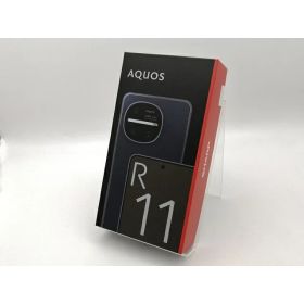 【未使用】SHARP 国内版 【SIMフリー】 AQUOS R11 ネイビー 12GB 512GB SH-M35【大須2】保証期間3ヶ月