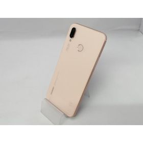 【中古】Huawei 国内版 【SIMフリー】 HUAWEI P20 lite サクラピンク 4GB 32GB ANE-LX2J【川越クレアモール】保証期間１ヶ月【ランクC】