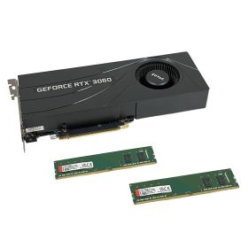 メモリ Kingston 8GB ×2 グラフィックボード ZOTAC GeForce RTX 3060 12GB GDDR6 セット PC パーツ 周辺 機器 ジャンク T11430040