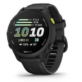 GARMIN(ガーミン)スマートウォッチ Forerunner 70 Black ロングバッテリー スマートウォッチモード 約 13 日間 高精度GPS ランニングウォッチ AMOLEDディスプレイ1.2インチ マラソン 軽量 防水 心拍数