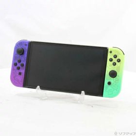 【中古】Nintendo(任天堂) Nintendo Switch 有機ELモデル スプラトゥーン3エディション 【348-ud】