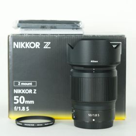 [美品 | フィルター付] Nikon NIKKOR Z 50mm f/1.8 S | Nikon Zマウント