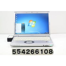 ノートパソコン Panasonic CF-SZ5PDY6S Core i5 6300U 2.4GHz/8GB/256GB(SSD)/12.1W/WUXGA(1920x1200)/Win7 キーボード黄ばみあり