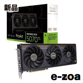 ASUS エイスース ProArt GeForce RTX 5070 Ti OC Edition 16GB/GDDR7 グラフィックボード PROART-RTX5070TI-O16G (2663356)