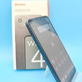 SIMフリー！6081002D【新品同様】AQUOS wish4/SH-52E(ブラック)