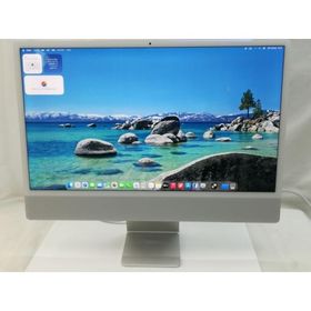 【中古】Apple iMac 24インチ 4.5K Retinaディスプレイ M1(CPU:8C/GPU:8C) 8GB/256GB シルバー MGPC3J/A (M1・2021)【神戸】保証期間１ヶ月【ランクB】