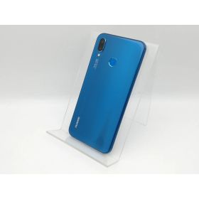 【中古】Huawei UQmobile 【SIMフリー】 HUAWEI P20 lite クラインブルー 4GB 32GB ANE-LX2J(HWU34)【中野】保証期間1ヶ月【ランクB】