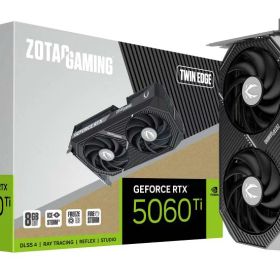 ZOTAC GAMING GeForce RTX 5060 Ti 8GB Twin Edge グラフィックスボード ZT-B50610E-10M VD9184