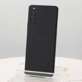 ソフマップ 〔中古品〕 Xperia 10 II 64GB ブラック SOV43 auロック解除SIMフリー【258】