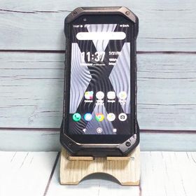 au 京セラ TORQUE 5G KYG01 ブラック 本体 白ロム SIMロック解除済み SIMフリー C387362