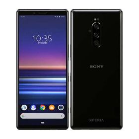 【中古】 SOV40 Xperia 1 ブラック SIMフリー 本体 au スマホ ソニー エクスぺリア 【送料無料】 sov40bk7mtm