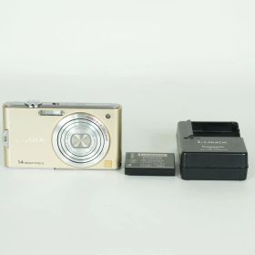 [並品] Panasonic LUMIX DMC-FX66-N リュクスゴールド | コンパクトデジタルカメラ