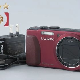 【中古】Panasonic パナソニック LUMIX DMC-TZ40 レッド コンパクトデジタルカメラ