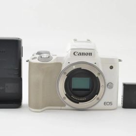 超極上★キヤノン Canon EOS Kiss M ボディ ホワイト #1114