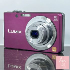 Panasonic LUMIX DMC-FH5 バイオレット パナソニック ルミックス デジタルカメラ コンパクトデジカメ コンデジ 中古カメラ 動作品 広角28mm 光学4倍ズーム 薄型 軽量モデル 希少カラー レトロデジカ