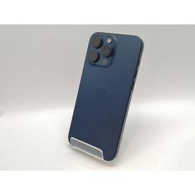 【中古】Apple 海外版 【SIMフリー】 iPhone 15 Pro Max 256GB ブルーチタニウム【仙台イービーンズ】保証期間１ヶ月【ランクB】