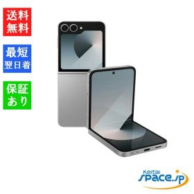 [Quality Shop]新品未開封 Galaxy Z Flip6 Silver Shadow 12GB 512GB SM-F741Q simフリー