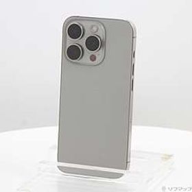 〔中古品〕 iPhone15 Pro 1TB ナチュラルチタニウム MTUT3J／A SIMフリー ［6.1インチ有機EL／Apple A17 Pro／RAM:8GB／ナノSIM］〔中古品〕 iPhone15 Pro 1TB ナチュラルチタニウム MTUT3J／A SIMフリー ［6.1インチ有機EL／Apple A17 Pro／RAM:8GB／ナノSIM］