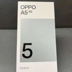 新品未使用 国内版 SIMフリー OPPO A5 5G RAM 4GB ROM128G ホワイト色