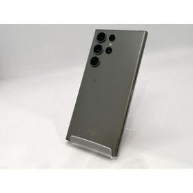 【中古】SAMSUNG au 【SIMフリー】 Galaxy S23 Ultra グリーン 12GB 256GB SCG20【浜松駅前】保証期間１ヶ月【ランクC】