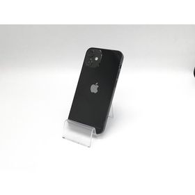【中古】Apple au 【SIMロック解除済み】 iPhone 12 mini 256GB ブラック MGDR3J/A【大阪本店】保証期間１ヶ月【ランクC】