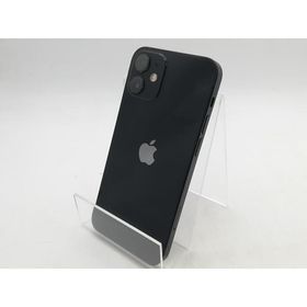 【中古】Apple docomo 【SIMロック解除済み】 iPhone 12 mini 128GB ブラック MGDJ3J/A【秋葉3号】保証期間１週間【ランクC】