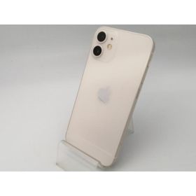 【中古】Apple 国内版 【SIMフリー】 iPhone 12 mini 64GB ホワイト MGA63J/A【大阪堂島】保証期間１ヶ月【ランクC】