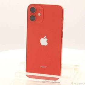 〔中古〕Apple(アップル) iPhone12 mini 128GB プロダクトレッド MGDN3J／A SIMフリー〔377-ud〕