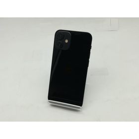 【中古】Apple 楽天モバイル 【SIMフリー】 iPhone 12 mini 128GB ブラック MGDJ3J/A【広島】保証期間１ヶ月【ランクC】