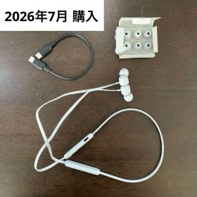 【美品】Beats Flex ワイヤレスイヤホン 本体 ホワイト
