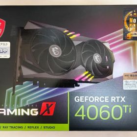 MSI GeForce RTX 4060 Ti GAMING X 8G グラボ