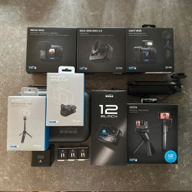 GoPro HERO12 Black 豪華セット｜純正アクセサリー多数