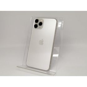 【中古】Apple au 【SIMロック解除済み】 iPhone 11 Pro 64GB シルバー MWC32J/A【池袋東口】保証期間１ヶ月【ランクC】