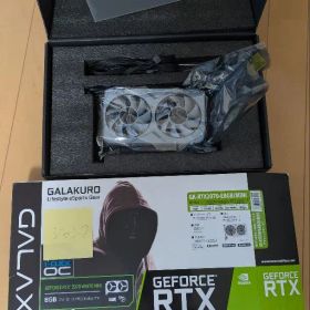 GALAKURO NVIDIA GeForce RTX 2070 グラボ 訳あり
