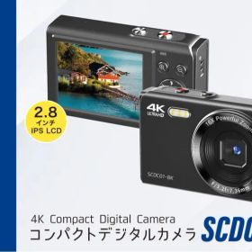 SAC CONNECT SCDC01-BK 4K デジタルカメラ