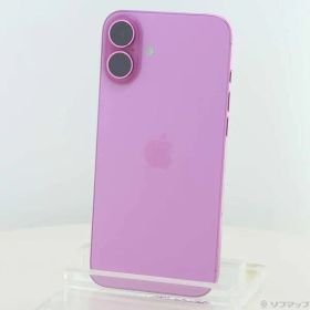 ソフマップ 〔中古品〕 iPhone16 Plus 128GB ピンク 3N345J／A SIMフリー【258】
