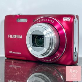【美品】FUJIFILM FinePix JZ250 レッド 1600万画素 光学8倍ズーム 広角25mm レンズシフト式手ブレ補正 コンパクトデジタルカメラ 富士フイルム ファインピックス