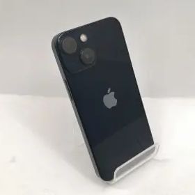 【中古】Apple docomo 【SIMフリー】 iPhone 13 mini 128GB ミッドナイト MLJC3J/A【宇田川】保証期間１ヶ月【ランクC】