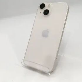 【中古】Apple SoftBank 【SIMフリー】 iPhone 13 mini 128GB スターライト MLJE3J/A【浜松駅前】保証期間１ヶ月【ランクB】