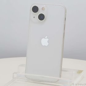 (中古)Apple iPhone13 mini 128GB スターライト MLJE3J/A SIMフリー(377-ud)
