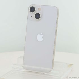 (中古)Apple iPhone13 mini 128GB スターライト MLJE3J/A SIMフリー(297-ud)