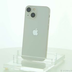 (中古)Apple iPhone13 mini 128GB スターライト MLJE3J/A SIMフリー(269-ud)