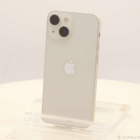 (中古)Apple iPhone13 mini 128GB スターライト MLJE3J/A SIMフリー(196-ud)