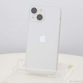 (中古)Apple iPhone13 mini 128GB スターライト MLJE3J/A SIMフリー(377-ud)