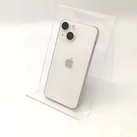 【中古】Apple au 【SIMフリー】 iPhone 13 mini 128GB スターライト MLJE3J/A【秋葉4号】保証期間１ヶ月【ランクA】