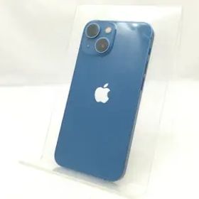 【中古】Apple docomo 【SIMフリー】 iPhone 13 mini 128GB ブルー MLJH3J/A【川崎】保証期間１ヶ月【ランクA】